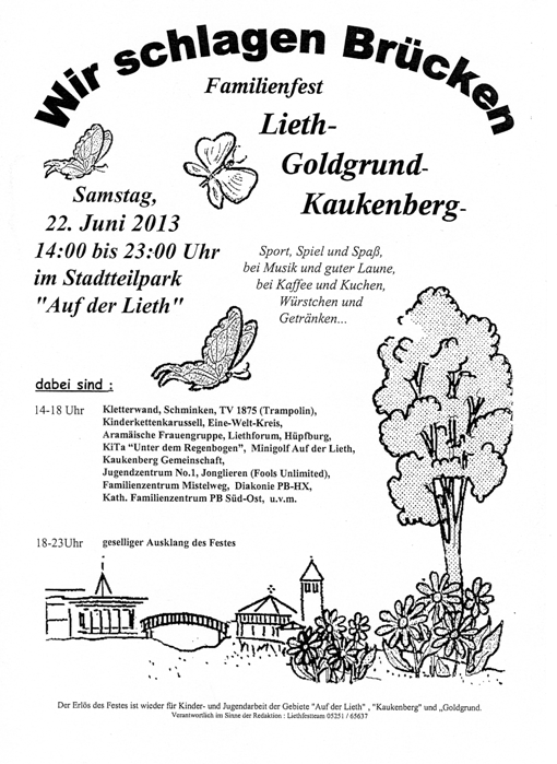 Plakat Lieth-Fest
