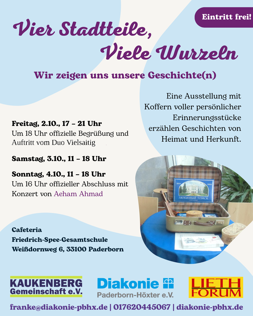Ankündigung Kofferausstellung